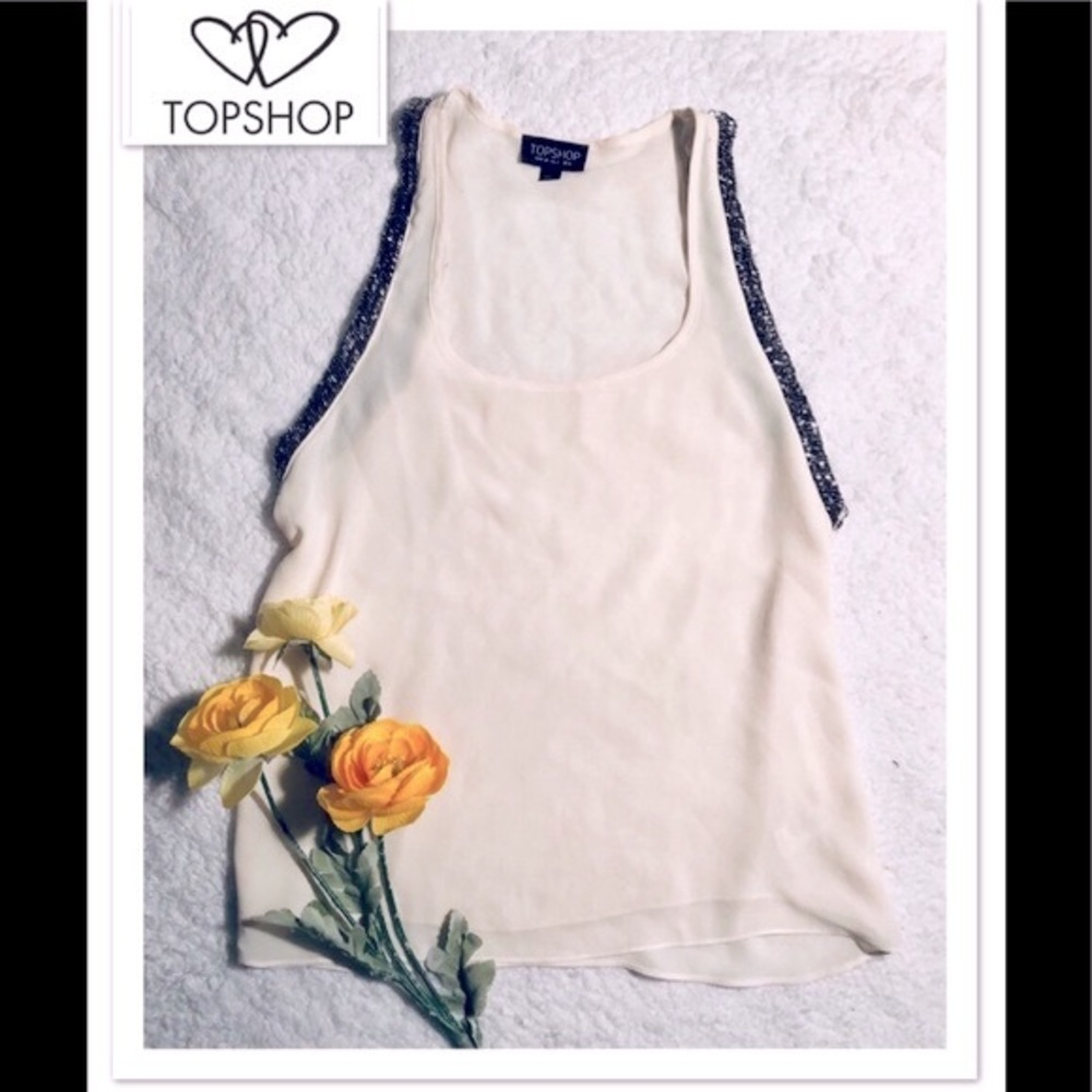 TOP-SHOP Dressy Tank sz 2